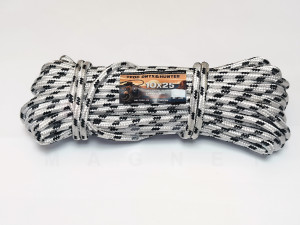 Трос ФАЛ надпотужний Onyx&Hunter 10x25 10мм 25м Зусилля на розрив 1500кг, мотузка, канат, шнур