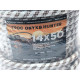 Трос ФАЛ надпотужний Onyx&Hunter 14x50 14мм 50м Зусилля на розрив: 2500кг, мотузка, канат, шнур