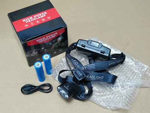 Яскравий ліхтарик Led Power K-28 T6x2 зі світлодіодом CREE T6