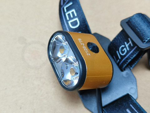 Яскравий ліхтарик Led Power K-28 T6x2 зі світлодіодом CREE T6 Золотий