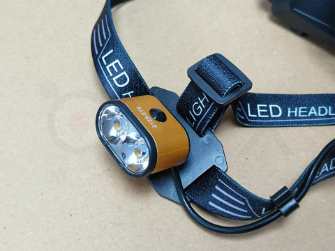 Яскравий ліхтарик Led Power K-28 T6x2 зі світлодіодом CREE T6 Золотий