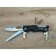 Туристичний ніж-мультитул Traveler MS-001 Black  з чохлом