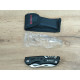 Туристичний ніж-мультитул Traveler MS-001 Black  з чохлом