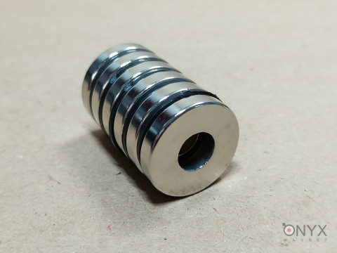 Неодимовий магніт кільце 25-8х5мм