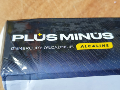 Батарейка  ALKALINE мініпальчикова, AAA, 1,5v, лужна, "Plus minus", ALKALINE POWER (ціна за шт)