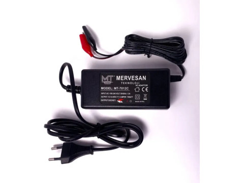 Зарядне MERVESAN для гелевих GEL та свинцево-кислотних AGM акумуляторів (5А 12V 70W Для АКБ 20-100Ah)