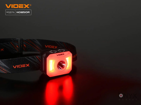 Налобний світлодіодний ліхтарик VIDEX VLF-H085-OR 400Lm 5000K
