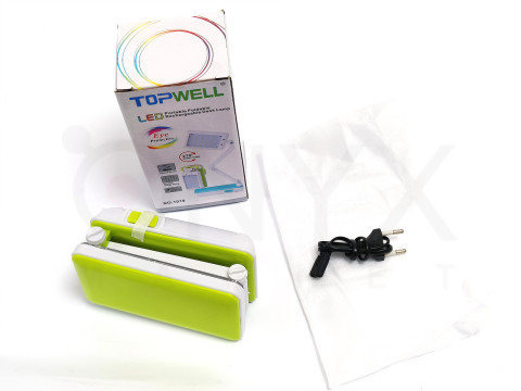 Настільна діодна лампа 24 діода Topwell Optimus 1019 pink, blue, green (Трансформер)