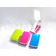 Настільна діодна лампа 24 діода Topwell Optimus 1019 pink, blue, green (Трансформер)