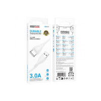 Кабель USB Borofone BX121 Type-C 3A Білий