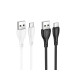 Кабель USB Borofone BX121 Type-C 3A чорний