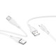 Кабель USB Borofone BX121 Type-C 3A чорний